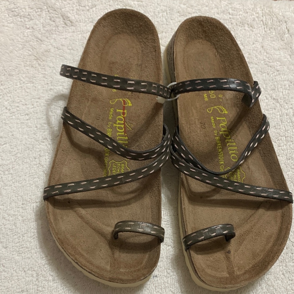 Papillio Black and Brown Sandals